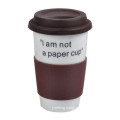 Heat Resistant Reusable Silicone Rubber Coffee Cup Holder